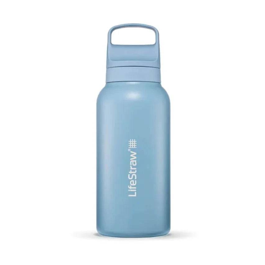 LifeStraw - Go 2.0 Drikkedunk Vand Filter 1 L - Icelandic Blue