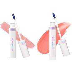 Wonderskin Wonder Blading Lip Stain Masque Light Rose & Coral Duo