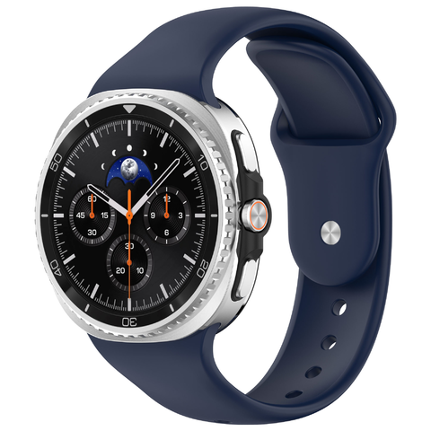 Silikonarmband Samsung Galaxy Watch Ultra 2 (2026) Mörkblå
