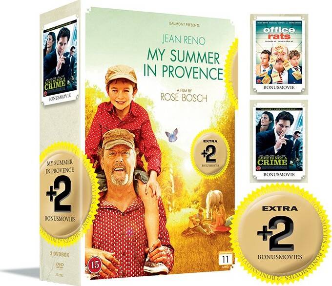 My Summer In Provence // Office Rats // Love Is Not A Crime - DVD - Film