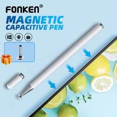 Fonken Stylus Pen Universal Stylus Magnetic Stylus Kapacitiv penna Adsorberad Stylus för Android-telefon Huawei Xiaomi Apple Ipad Tablet svart