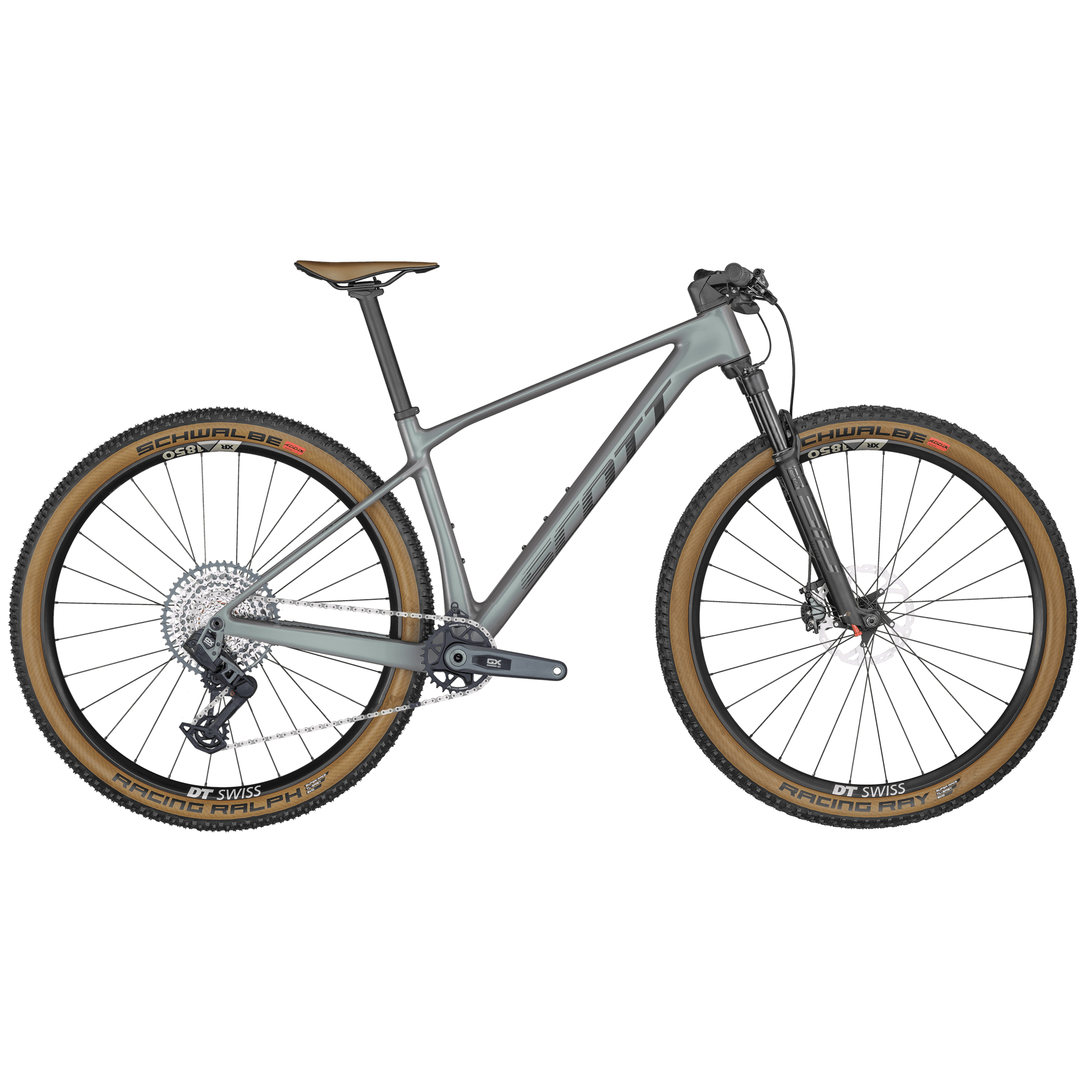 Scott Scale RC Team Issue TR 2024 - SRAM GX Eagle Transmission 1x12sp - DT Swiss XR1850 - 070 / M / Beluga Grey/Progressive Purple