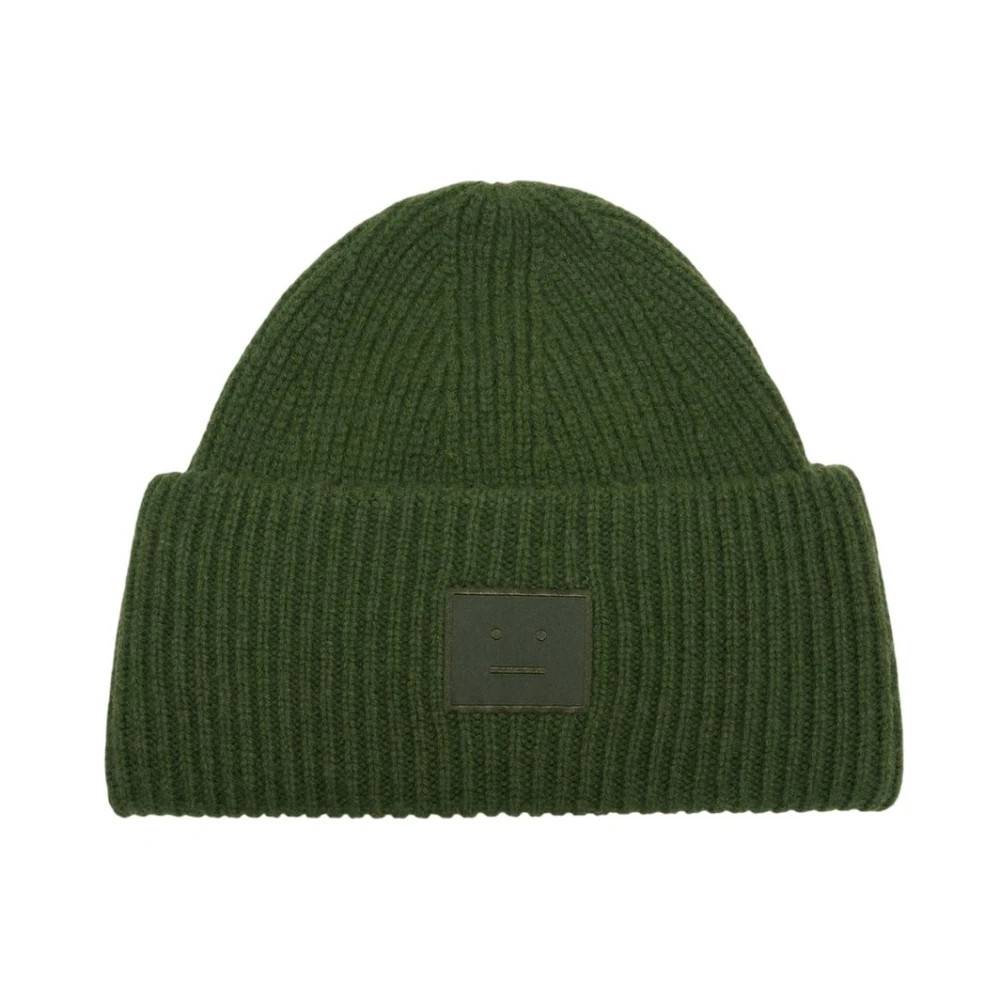 Acne Studios - Face Logo Beanie Accessoarer - unisex - ONE Size - Nylon