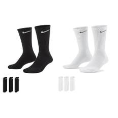 Nike Everyday Cush Socks Socken 3er Pack (as3, numeric, numeric_38, numeric_42, regular, regular, black)