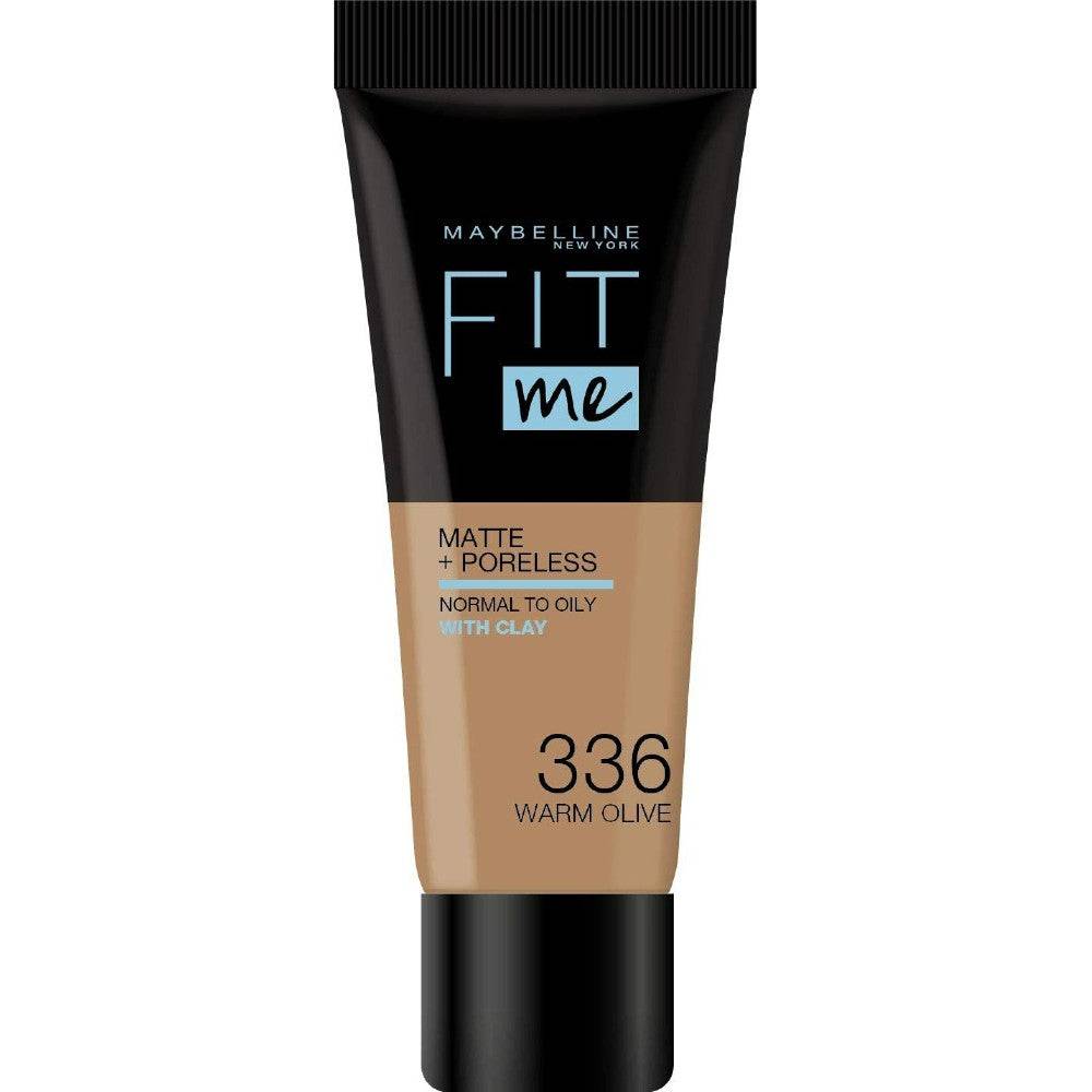 Maybelline Fit Me Matte + Poreless Flytande Foundation 336 Varm Oliv 30ml