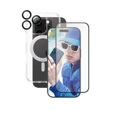 CARE by PanzerGlass® Feature 3-in-1 Ceramic Pakke iPhone 16 Pro