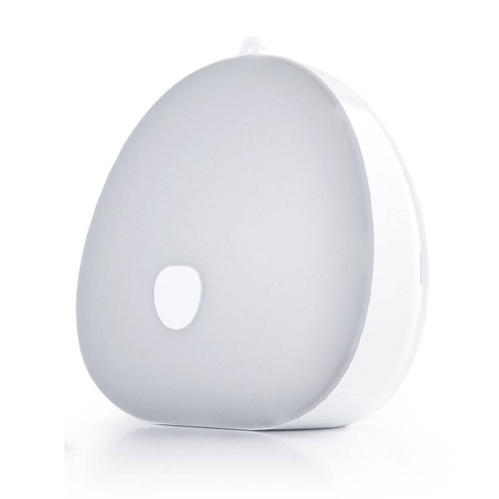 Smart bevægelsessensor natlampe, justerbar lysstyrke og 3 farvetemperaturer, genopladelig batteridrevet loftslampe til skab, entré osv.