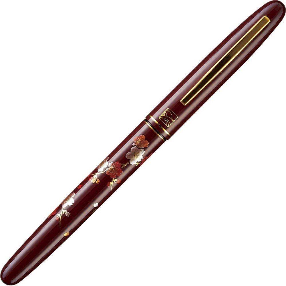 Kuretake Brush Fountain Brush Cherry Blossom Red Pen, Maki-e Story, Branch, Shaft, DU181-215