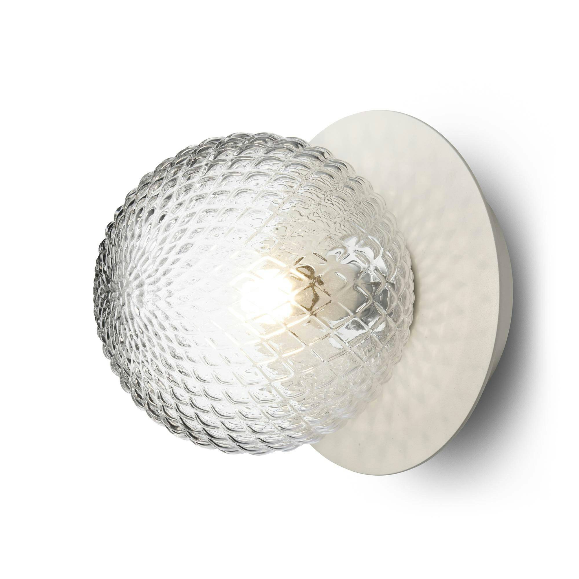 Nuura Liila 1 Vägg-/taklampa Limited Edition S Sand / Klar - Plafonder Glas Sand - 2046073