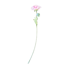 Kunstig blomst | Soft pink | 57 cm