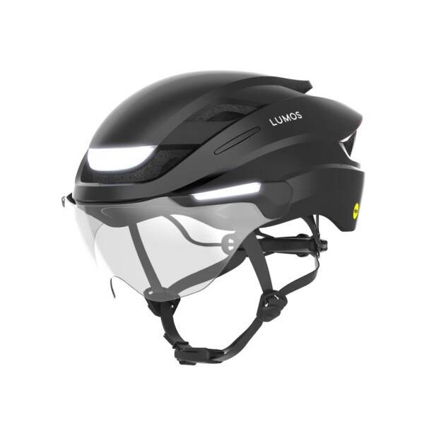 Refurbished -  Lumos Ultra E-bike hjelm Onxy Black MIPS M/L 54-61 cm.