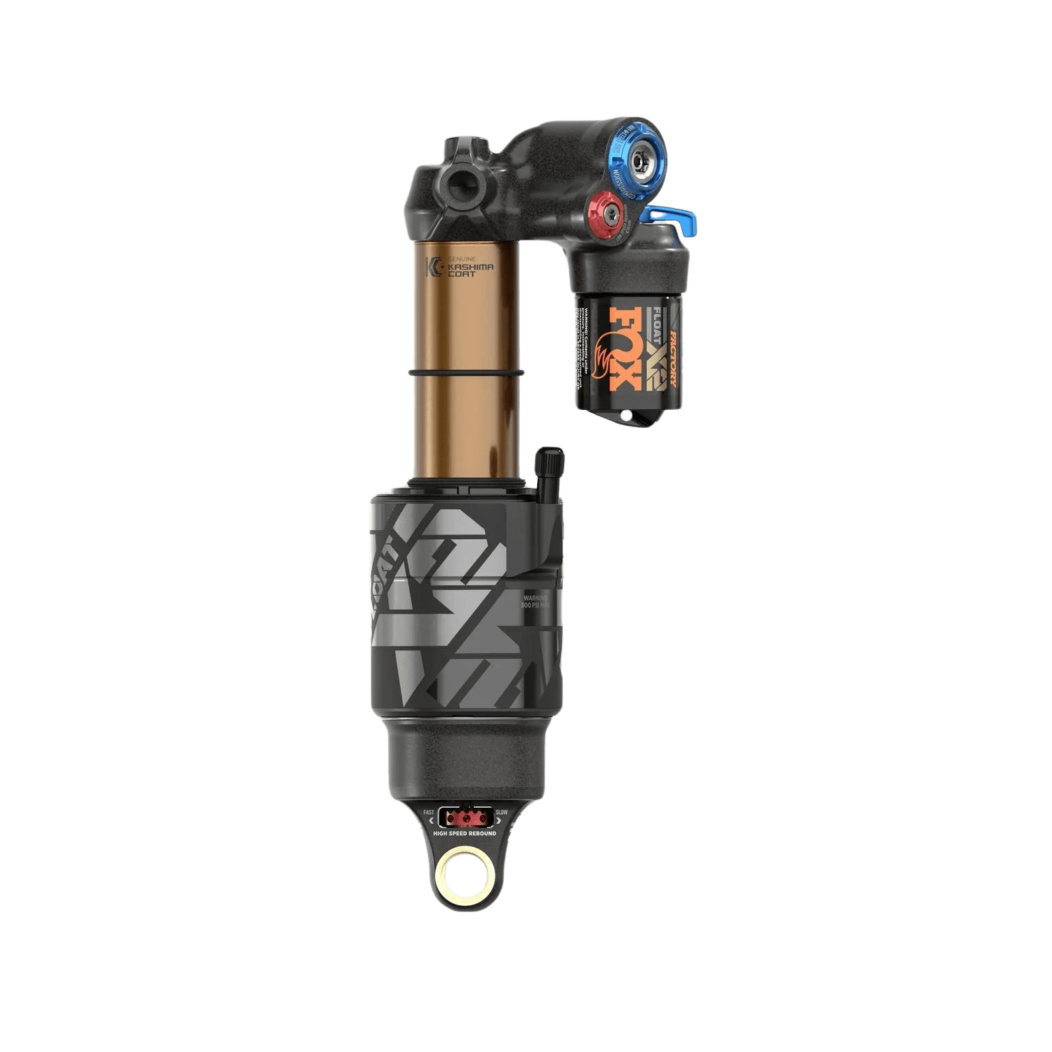 2025/24 FOX Float X2 Factory Trunnion |2-Pos | 185mm x 52,5mm