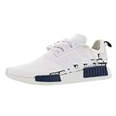 adidas NMD_R1 Mens Shoes Size 9, Color: White/Navy