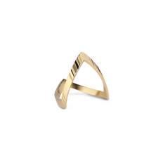 Jane Koenig Reflectionv-Ring Guld