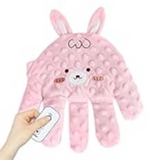 Automatic Baby Patting Hand, Kids Nap Beater Palm, 3-Mode Adjustable Anti-Startle Hand Pillows, Soft Anti-Startle Pillow Remote-Controlled Sleeping Aid for Infants, 27x25x4 cm