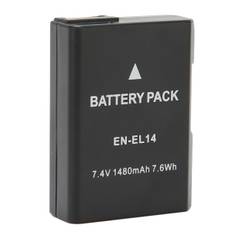 EN EL14 Lithium Ion Batteri 1480mAh Kamera Erstatningsbatteri til Nikon D5300 D3200 D5200 D3400 D5600 D3500 D3300 D3100