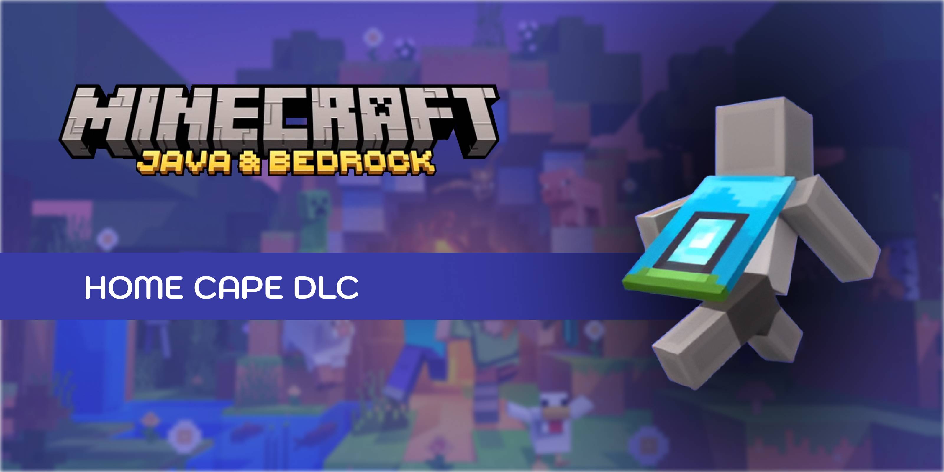 Minecraft Java and Bedrock Edition Home Cape DLC (PC) - Standard