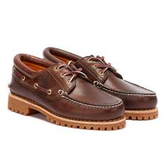 Timberland Mens Brown Traditional 3 Eye Classic Boat Shoes - UK 6 / EU 39.5 / US 6.5