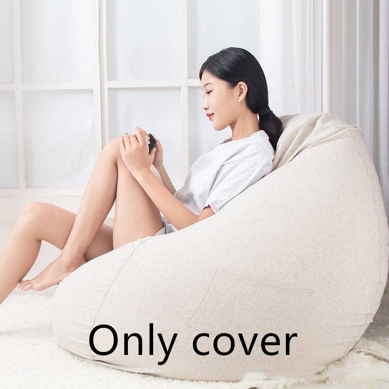 Lazy Sofa Cover Bean Bag Sofa Cover Bean Bag Sofa - Khaki / A1 (A1)