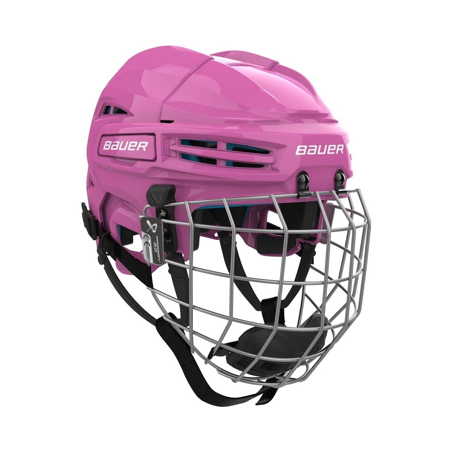 Bauer Hockeyhjälm Prodigy 2.0 Combo Yth Pink