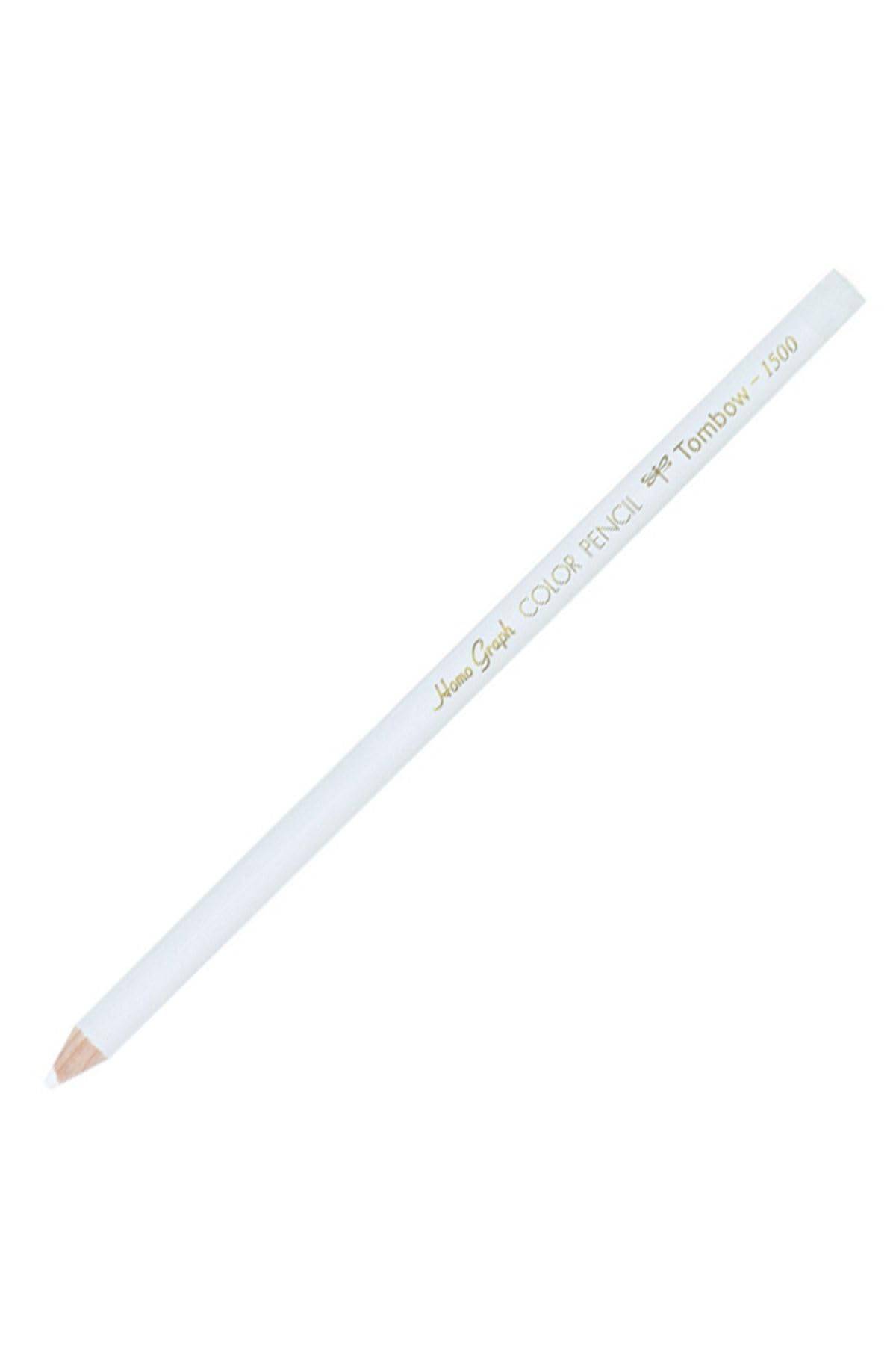 Tombow Färgade Enfärgade 01 Set med 3 Pennor, Vit,