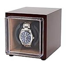 Watch Winder Watch Winders - Single Watch Shaker Automatisk Mekanisk Watch Winder Box Dual-Power Roterande Watch Device Watch förvaringsväska Watch Winder dedikerad till säker Watch Winder