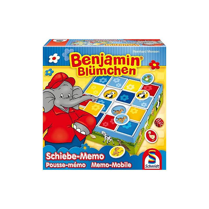 Schmidt Spiele Benjamin Blümchen, Schiebe-Memo