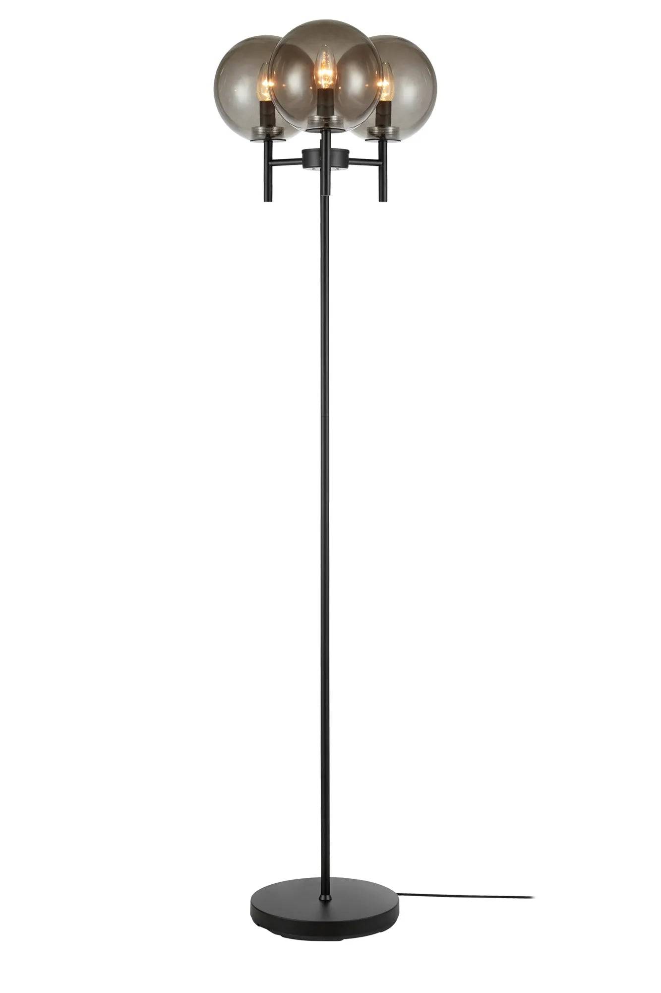 Crown Golvlampa Svart