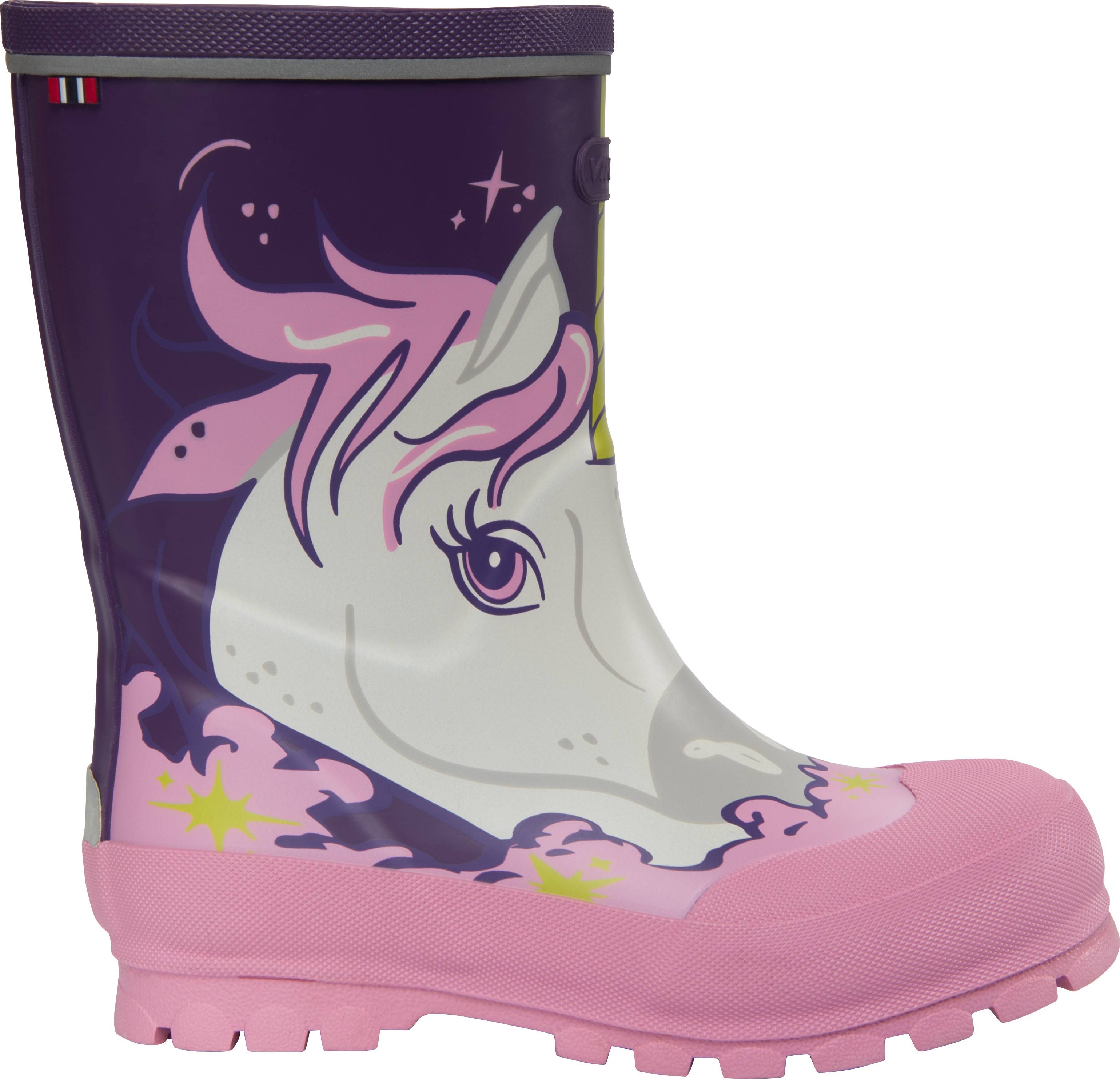 Viking Footwear Kids' Jolly Print Purple/Multi, 26
