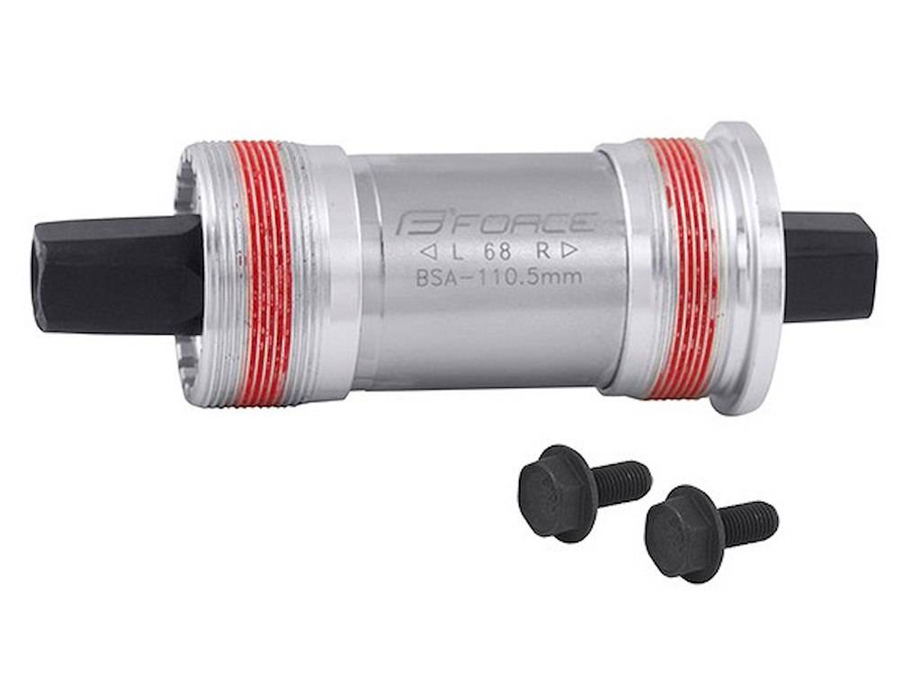 FORCE krankboks firkant Alumium (Aksellængde: 113 mm)