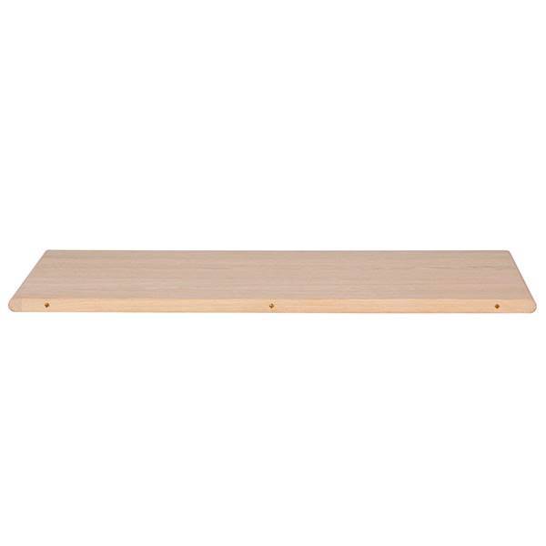 Haslev Symphony tillægsplade - sortbejdset eg finér - 90x48 cm.