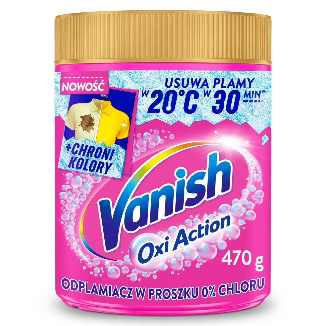 Vanish Oxi Action Pink 470g