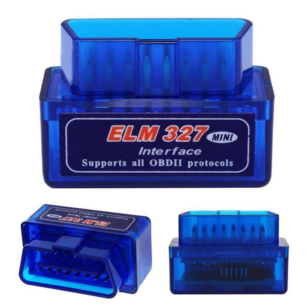 MINI ELM327 V1.5 OBD2 Motorskanner OBD 2 OBDII ELM 327 V2.1/ V 1 5 Bildiagnostikadapter Bluetooth-kompatibel Bilverktyg black
