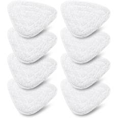 Pakke med 8 udskiftningsbetræk til Vileda Steam & Vileda Steam Plus Damprenser, Mikrofiber Dampmopp Tilbehør Kompatibel