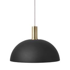 Ferm Living Dome Pendel Lav Sort/messing - Loftslamper Mix - 5106-5138