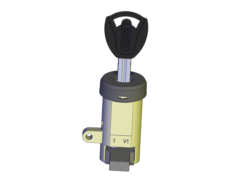 Abus Cube XPlus Batterilås, Intube