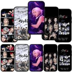 för Samsung Galaxy S24 S23 iPhone 15 14 Xiaomi Redmi Note 13 12 11 8 Plus 10 9 Pro Max X XR telefonfodral Kpop Stray Kids SKZ OPPO A15 Huawei skal for iPhone X