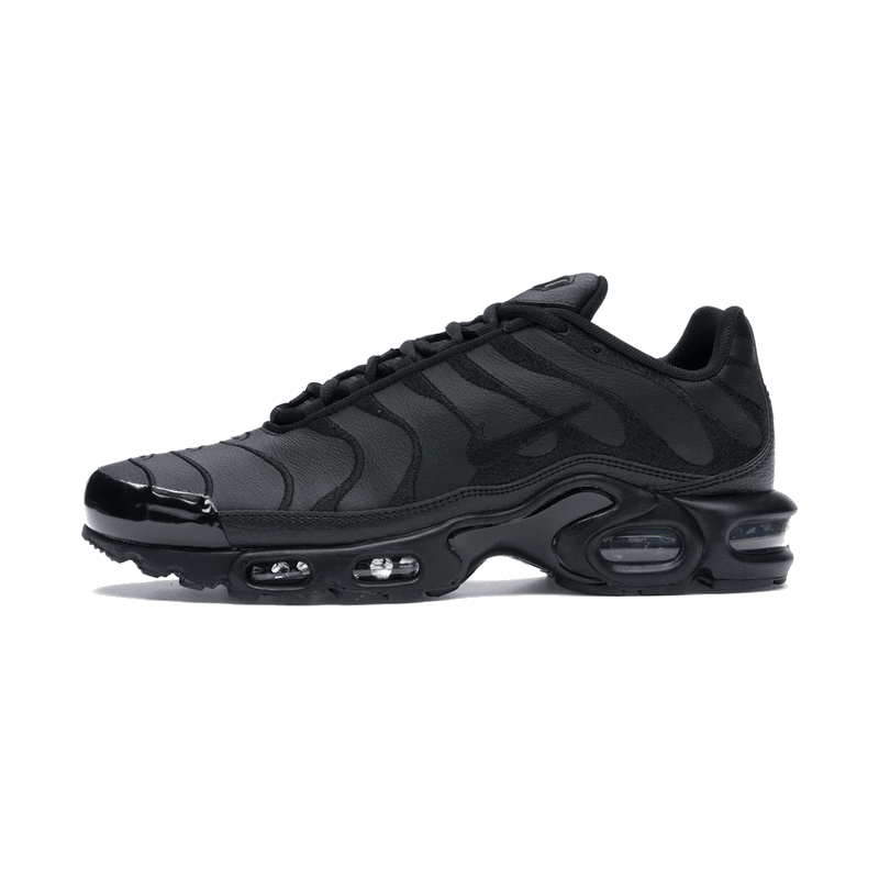 Nike Air Max Plus Triple Black Leather - 39