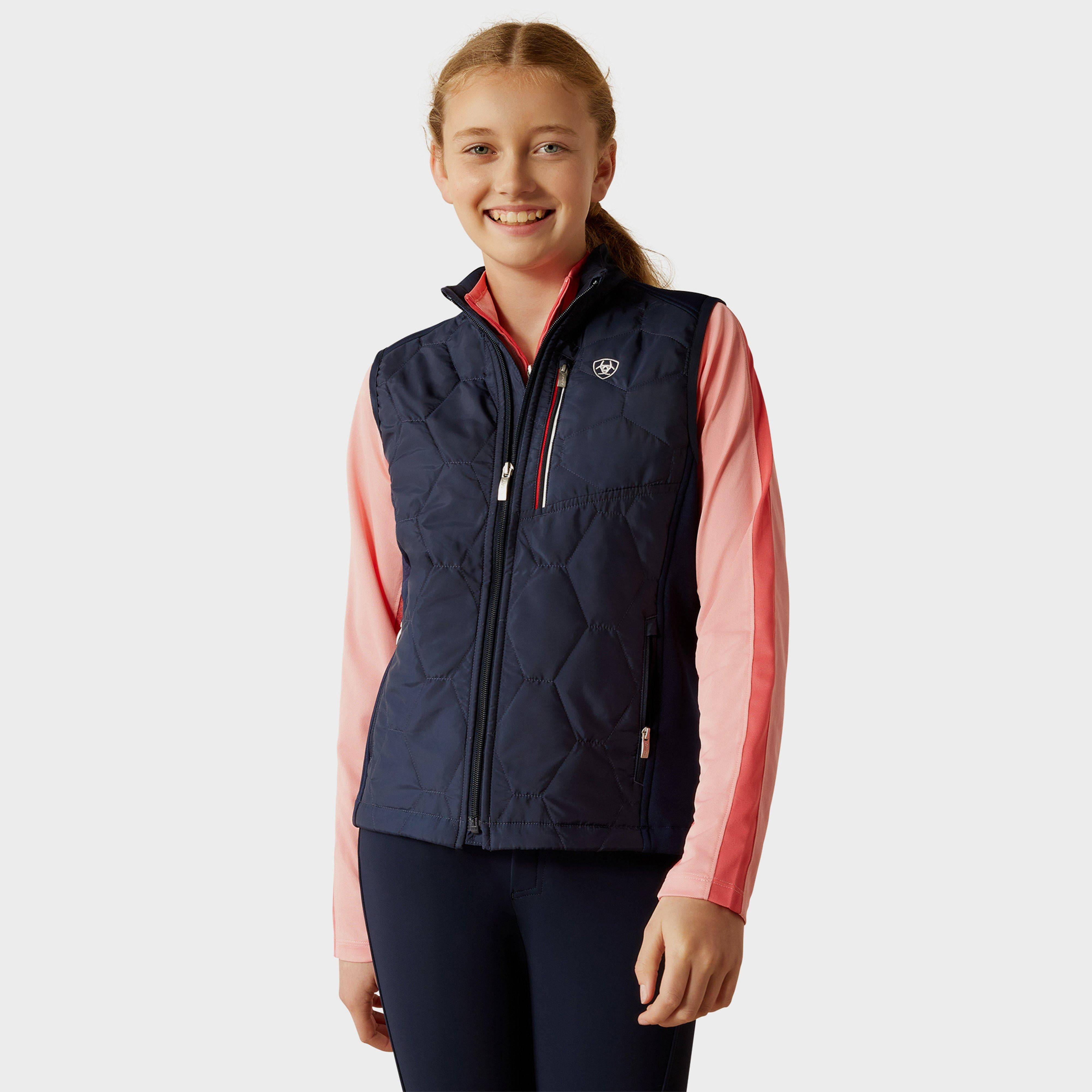 Ariat Kids Fusion Insulated Gilet, Navy