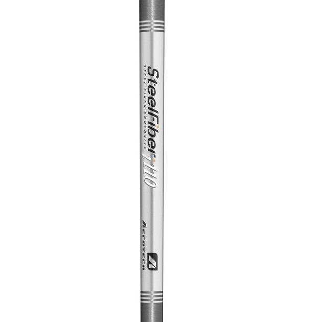 Aerotech Golfskaft - Aerotech SteelFiber i110 Grafit/Stål Järn-Reg - Silver