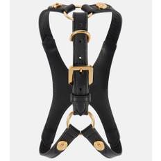 Versace Home Leather dog harness - black - S