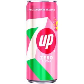 7UP Zero Pink Lemonade 330ml
