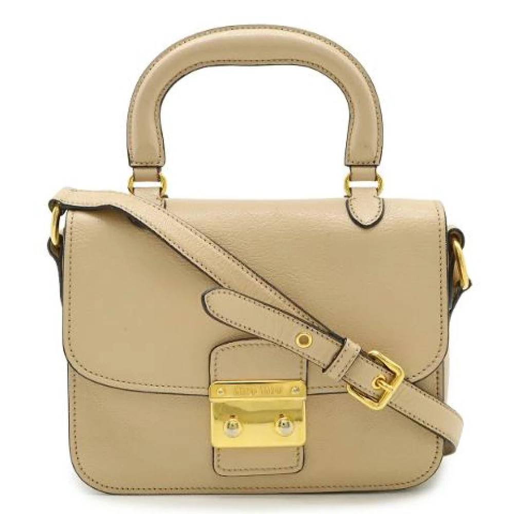 Miu Miu Pre-owned - Pre-owned Mini Bag Vintage - Dam - ONE Size - Läder
