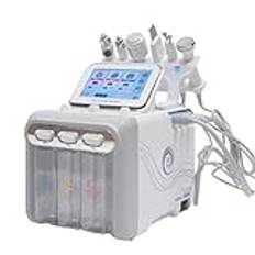 Hydrodermabrasion, 6IN1 H2-O2 Small Bubble Jet Skin Scrubbing Machine, Aqua Facial Enhet, Hydrafacial Apparat, Hydroxi-ansiktshud vård