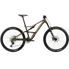 Occam LT H30 Full Suspension Mountain Bike - Metallic Olive Green/Titanium Black (2024)