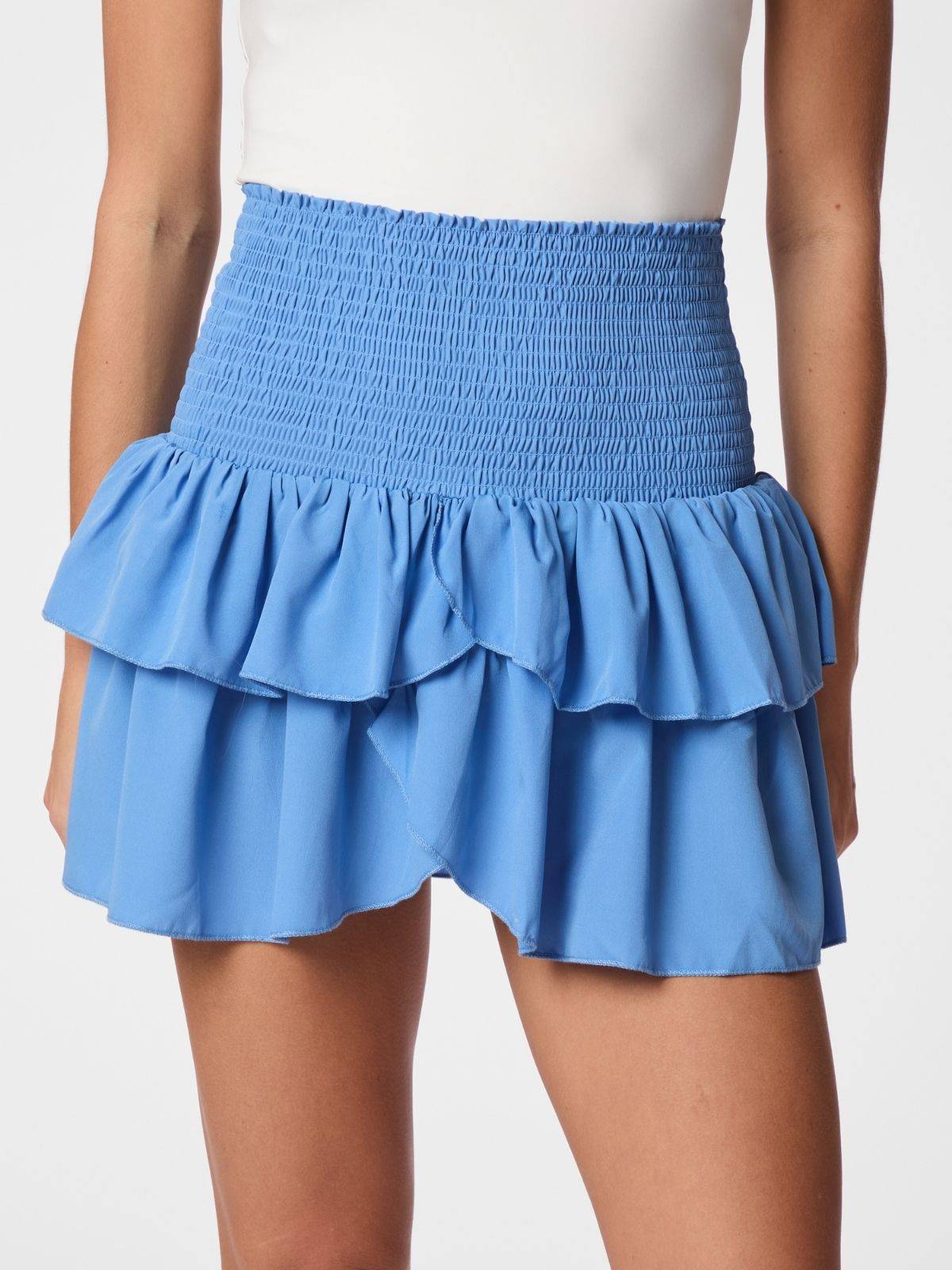 Neo Noir Carin R Skirt Kvinde Blue Korte Nederdele Str 32 - hos Magasin.