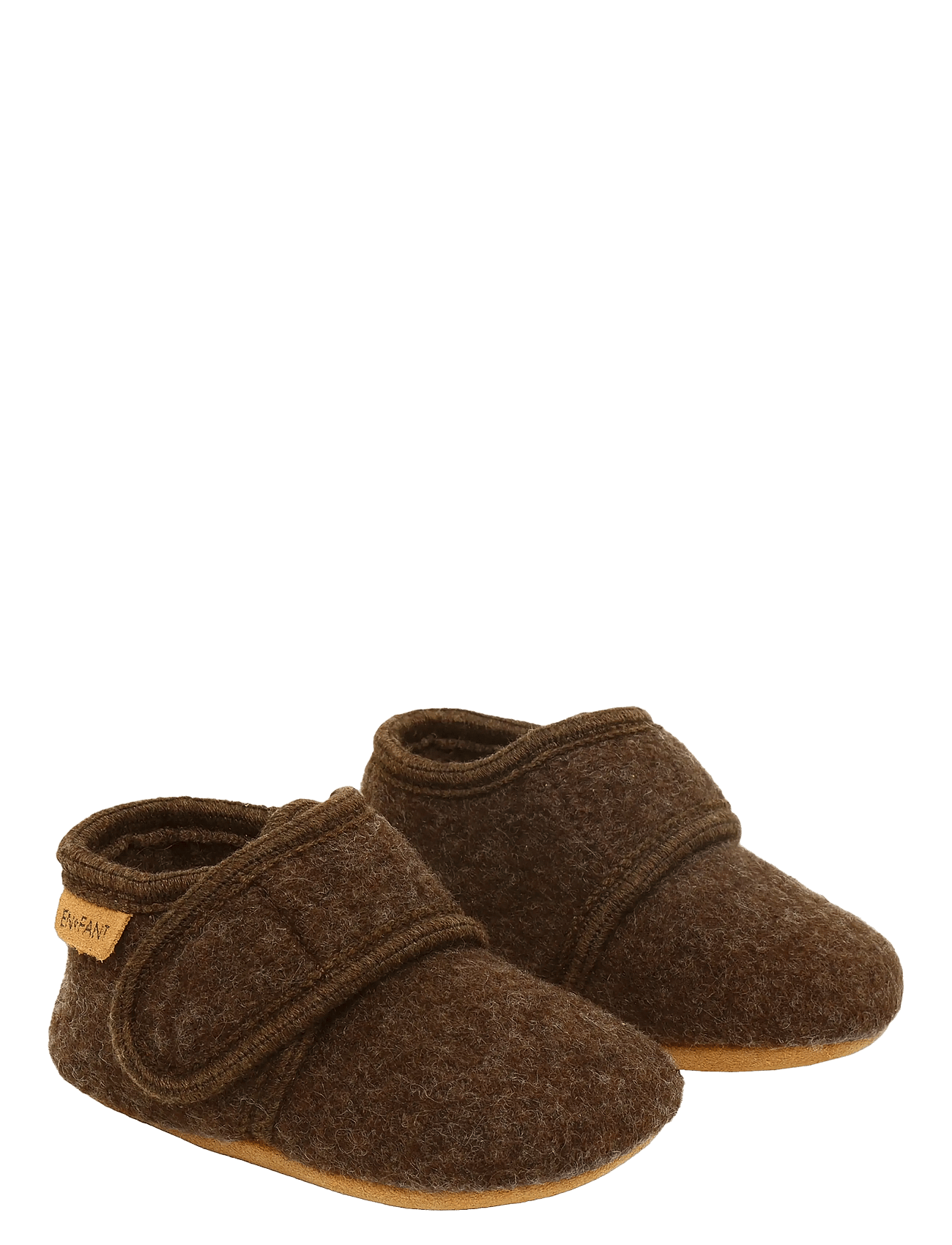 EN FANT Baby Wool Slippers | Brown | 23\24
