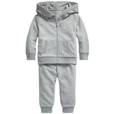 Polo Ralph Lauren Sweatset - Core Påfyllning - Gråmelerad - Polo Ralph Lauren - 1 år (80) - Sweatset