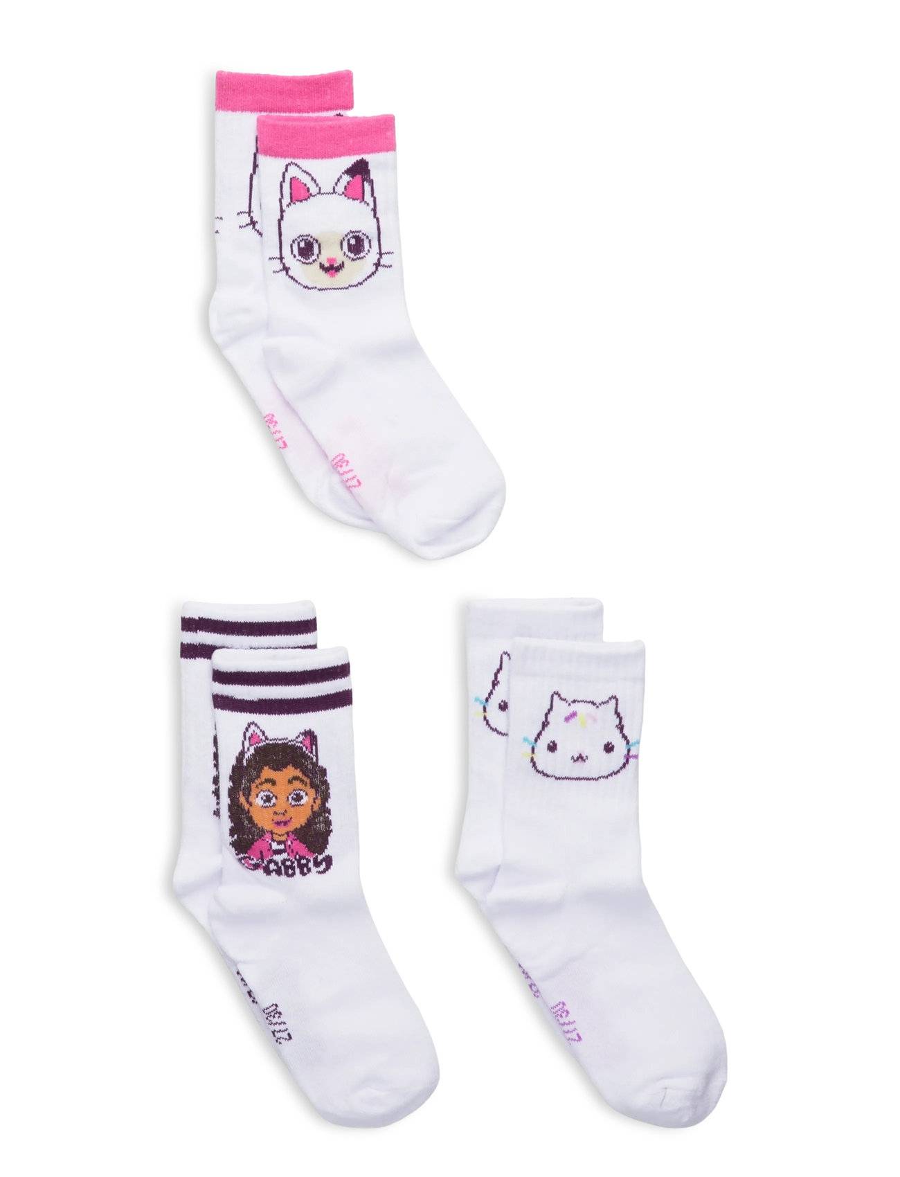 Gabby's Dollhouse Socks - White - 27/30