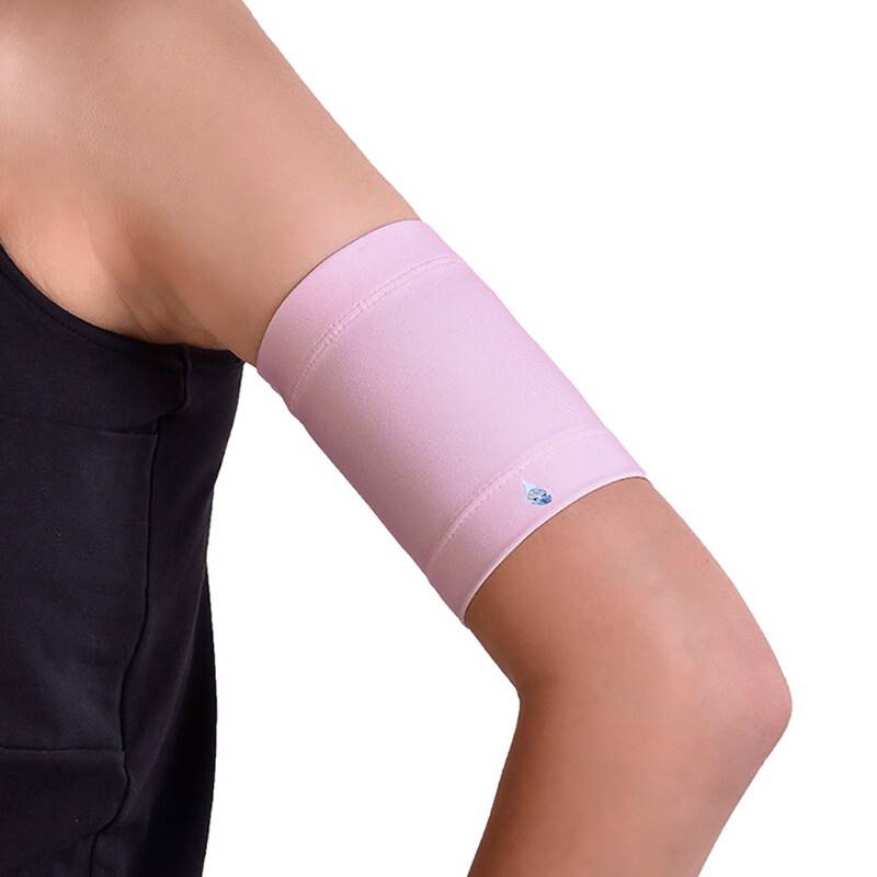 Beskyttende armbind til CGM/sensor og pumpe, voksen (Rosa, XL)